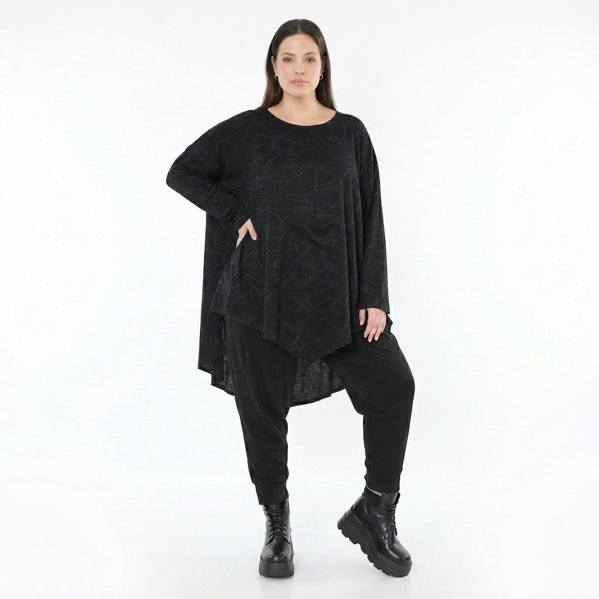 Tops & Shirts ♥ Ausgefallene Oversize Lagenlook Mode