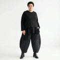 AKH Premium Jacke in gerader Form, aus Viskose, P1008.7006, Schwarz, Ausgefallen, Zeitlos