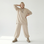  Ballonhose von AKH Fashion aus Viskose, 1566.08067, Beige, Ausgefallen, Zeitlos, Schick