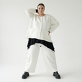  A-Form Jacke von AKH Fashion aus Baumwolle, 1567.00118, Weiß, ZickZack, Ausgefallen