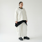  Ballonhose von AKH Fashion aus Baumwolle, 1567.07125, Weiß, ZickZack, Ausgefallen, Zeitlos