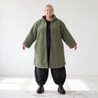 Teddymantel mit Tunnelzug und Tülleinsatz kuschelig warm für feminine Winterlooks pur