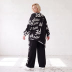 Kuscheliges Fleeceshirt mit asymmetrischem Schnitt und Zipfelsaum aus dehnbarem Stoff