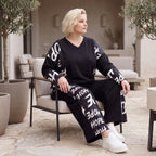 Fleeceshirt mit V-Ausschnitt in einfarbigem Look aus warmem Stretch mit geradem Schnitt