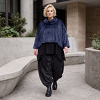 Plüschpullover mit Rollkragen in kastiger Passform flauschig warmes modernes Winterbasic