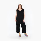 AKH Fashion Top in gerader Form, aus Viskose, 1233.06675, Schwarz, Ausgefallen, Zeitlos