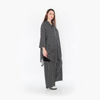  A-Form Jacke von AKH Fashion aus Materialmix, 1289.06842, Schwarz/Weiß, Schick, Modern