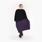  Ballonkleid von AKH Fashion aus Polyester, 1404.07016, Violett, Schick, Modern, Bequem