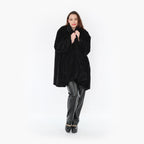 A-Form Jacke von AKH Fashion aus Polyester, ausgefallene, zeitlose Lagenlook Mode