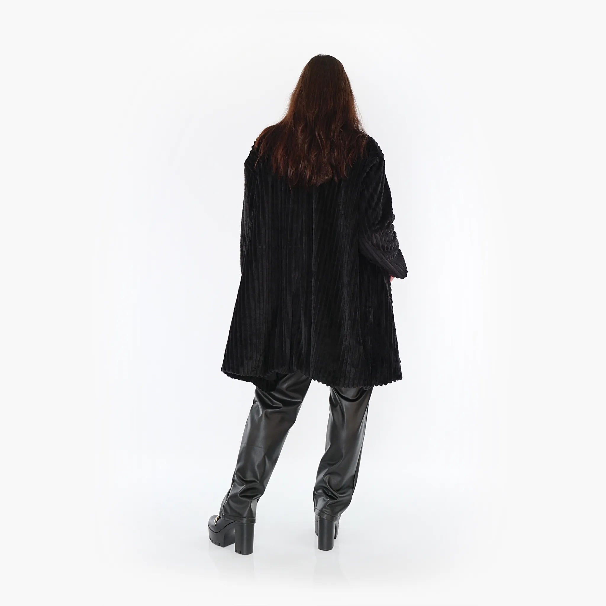  A-Form Jacke von AKH Fashion aus Polyester, 1413.07015, Schwarz, Schick, Modern, Bequem