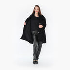 A-Form Jacke von AKH Fashion aus Polyester, ausgefallene, zeitlose Lagenlook Mode