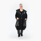  Ballonmantel von AKH Fashion aus Polyester, 1414.07002, Schwarz, Schick, Modern, Bequem