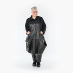  Ballonmantel von AKH Fashion aus Polyester, 1414.07018, Schwarz, Schick, Modern, Bequem