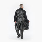  Ballonmantel von AKH Fashion aus Polyester, 1414.07018, Schwarz, Schick, Modern, Bequem