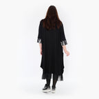  Ballonkleid von AKH Fashion aus Viskose, 1418.05909, Schwarz/Weiß, Schick, Modern, Bequem