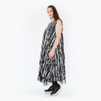  Ballon Tunika von AKH Fashion aus Baumwolle, 1418.06853, Schwarz/Weiß, Schick, Modern