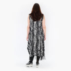  Ballon Tunika von AKH Fashion aus Baumwolle, 1418.06853, Schwarz/Weiß, Schick, Modern