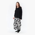  Ballonrock von AKH Fashion aus Viskose, 1407559, Schwarz/Weiß, Punkte, Schick, Modern