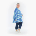A-Form Shirt von AKH Fashion aus Baumwolle, ausgefallene, zeitlose Lagenlook Mode