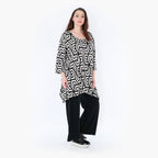A-Form Shirt von AKH Fashion aus Viskose, ausgefallene, zeitlose Lagenlook Mode
