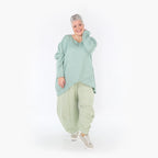  A-Form Bigshirt von AKH Fashion aus Viskose, 1429.07013, Mint, Schick, Modern, Bequem, Schick