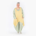  A-Form Weste von AKH Fashion aus Viskose, 1429.00110, LimeGelb, Schick, Modern, Bequem