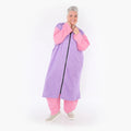  AKH Fashion Weste in gerader Form, aus Viskose, 1429.06879, Flieder, Schick, Modern