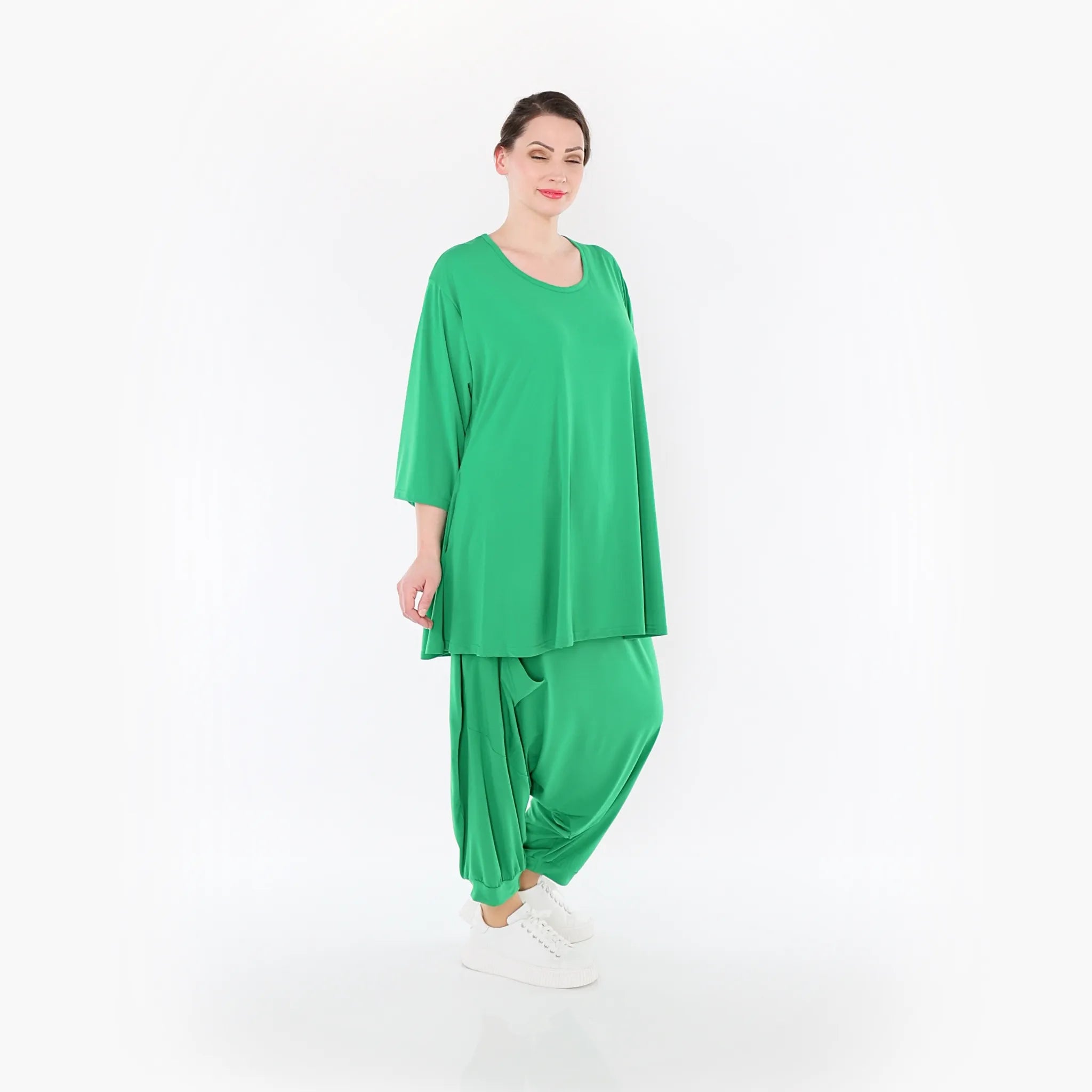 Haremshose von AKH Fashion aus Materialmix, ausgefallene, zeitlose Lagenlook Mode