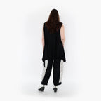  Ballonhose von AKH Fashion aus Baumwolle, 1441.06556, Schwarz/Weiß, Schick, Modern, Bequem