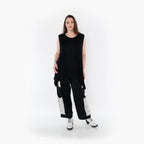  Ballonhose von AKH Fashion aus Baumwolle, 1441.06556, Schwarz/Weiß, Schick, Modern, Bequem