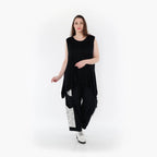  Ballonhose von AKH Fashion aus Baumwolle, 1441.06556, Schwarz/Weiß, Schick, Modern, Bequem