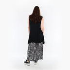  Ballonhose von AKH Fashion aus Materialmix, 1452.08069, Schwarz/Weiß, Abstrakt, Schick