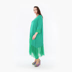  A-Form Kleid von AKH Fashion aus Materialmix, 1457.07048, Grün, Ausgefallen, Zeitlos