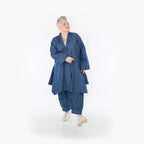  A-Form Cardigan von AKH Fashion aus Polyester, 1466.07040, Jeansblau, Ausgefallen, Zeitlos