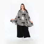  Ballonhose von AKH Fashion aus Baumwolle, 1477.07070, Schwarz, Ausgefallen, Zeitlos