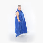  Ballon Weste von AKH Fashion aus Baumwolle, 1482.07066, Royalblau, Ausgefallen, Zeitlos