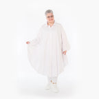  AKH Fashion Bluse in gerundeter Form, aus Baumwolle, 1482.07085, Weiß, Ausgefallen, Schick