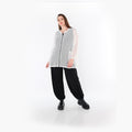  AKH Fashion Jacke in gerader Form, aus Baumwolle, 1500.07109, Weiß, Ausgefallen, Zeitlos