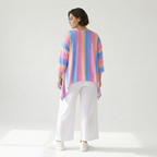 A-Form Shirt von AKH Fashion aus Baumwolle, ausgefallene, zeitlose Lagenlook Mode
