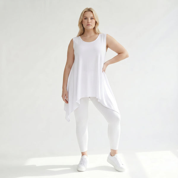 Zipfel Top von AKH Fashion aus Viskose, ausgefallene, zeitlose Lagenlook Mode