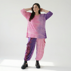 Shirt von AKH Fashion aus Viskose in Glocken-Form, ausgefallene Lagenlook Mode