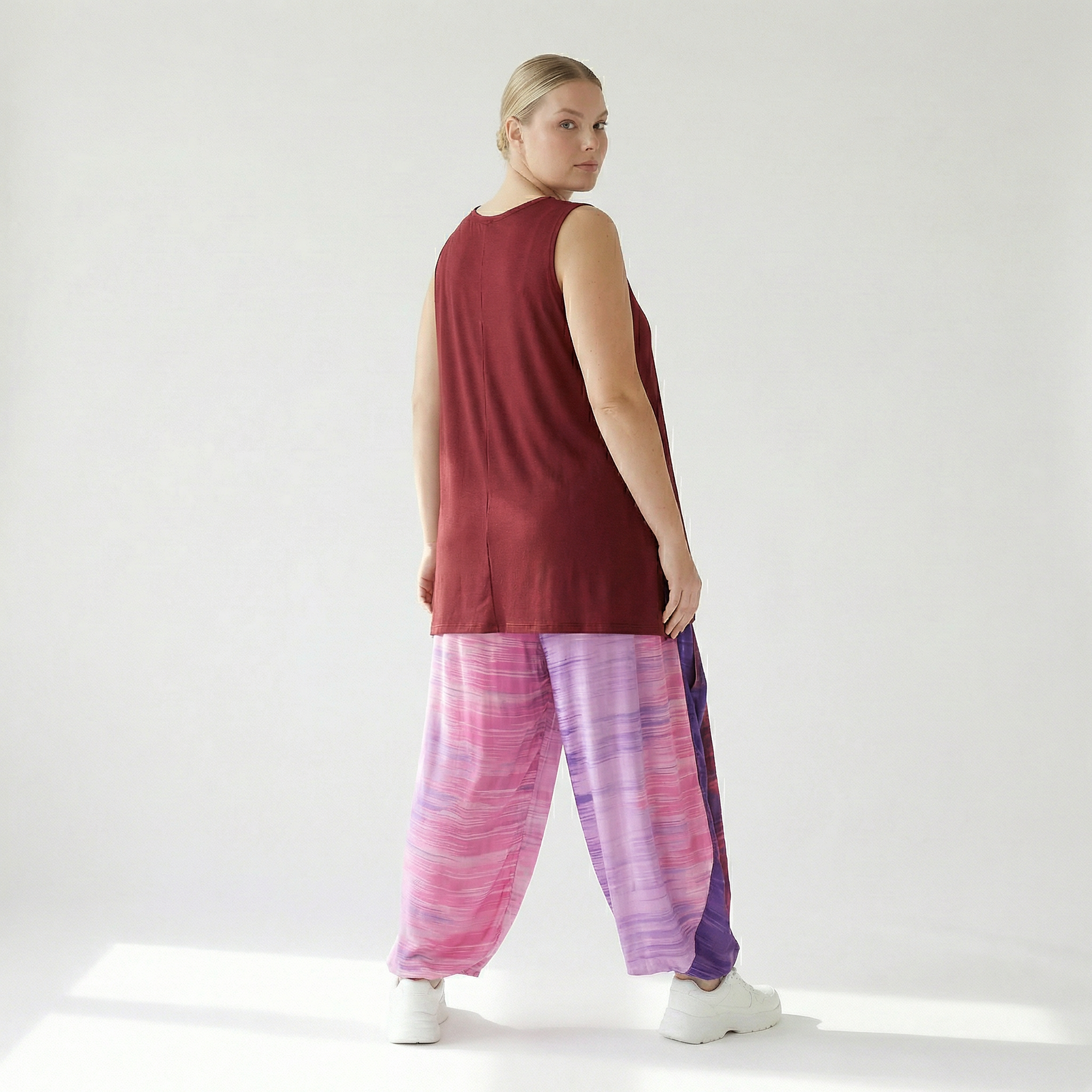 Ballonhose von AKH Fashion aus Viskose, ausgefallene, zeitlose Lagenlook Mode