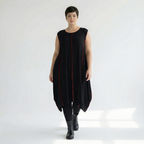  Ballon Tunika von AKH Fashion aus Viskose, 1416.06913, Schwarz/Rot, Schick, Modern, Bequem