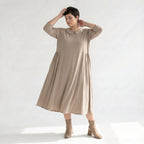 Ballonkleid von AKH Fashion aus Materialmix, ausgefallene, zeitlose Lagenlook Mode