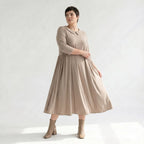 Ballonkleid von AKH Fashion aus Materialmix, ausgefallene, zeitlose Lagenlook Mode