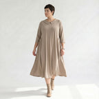 Ballonkleid von AKH Fashion aus Materialmix, ausgefallene, zeitlose Lagenlook Mode