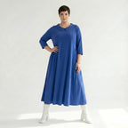 Ballonkleid von AKH Fashion aus Materialmix, ausgefallene, zeitlose Lagenlook Mode