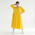 Ballonkleid von AKH Fashion aus Materialmix, ausgefallene, zeitlose Lagenlook Mode