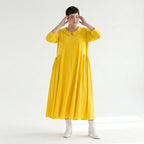 Ballonkleid von AKH Fashion aus Materialmix, ausgefallene, zeitlose Lagenlook Mode