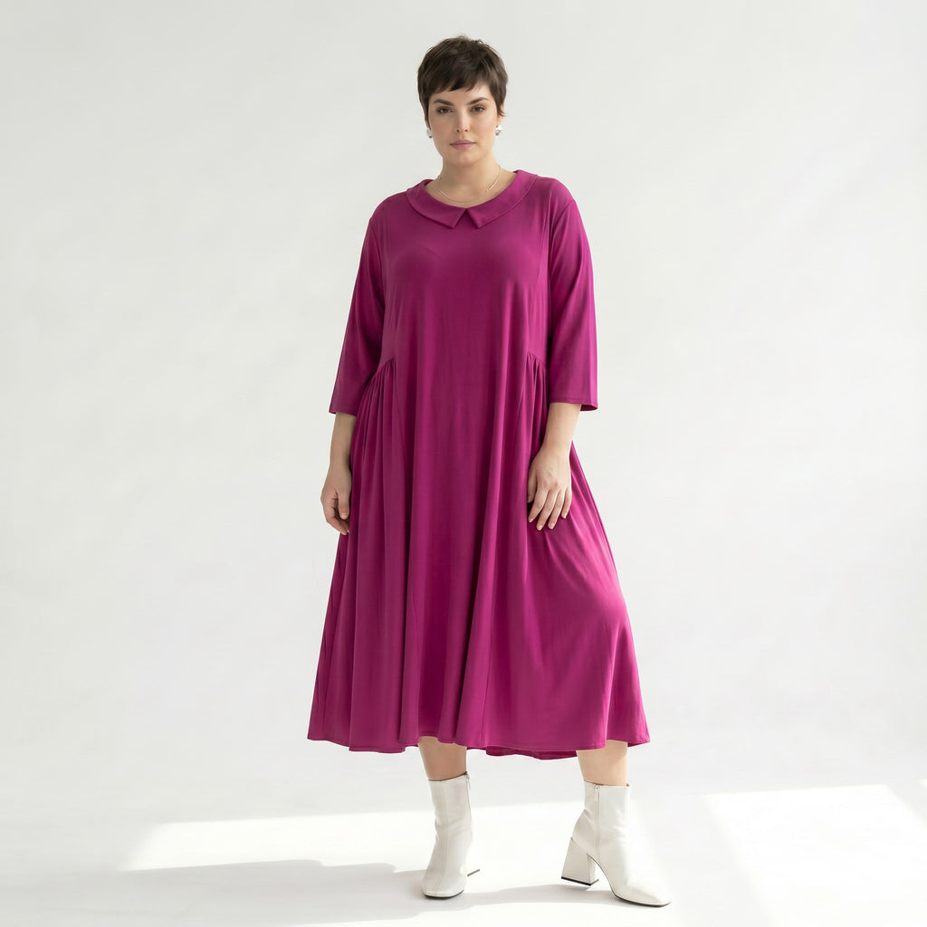 Ballonkleid von AKH Fashion aus Materialmix, ausgefallene, zeitlose Lagenlook Mode